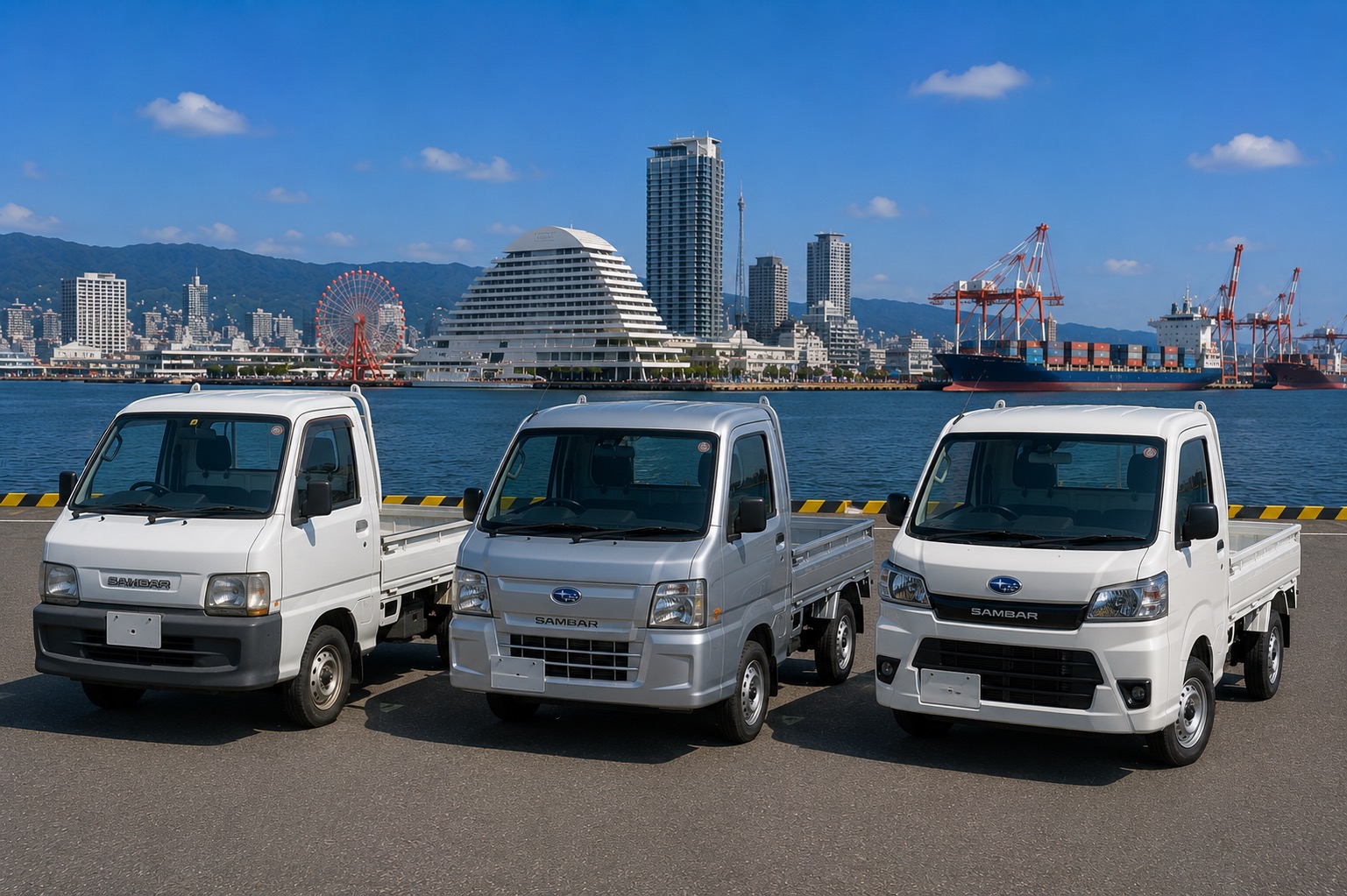 Subaru Sambar Truck export from Japan